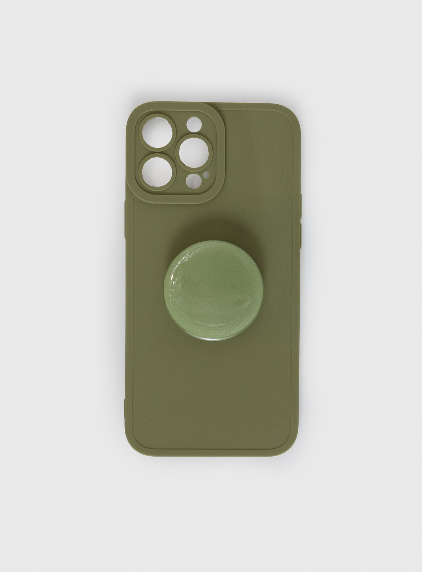 Junia Iphone Case Green、mySite、solidvoid