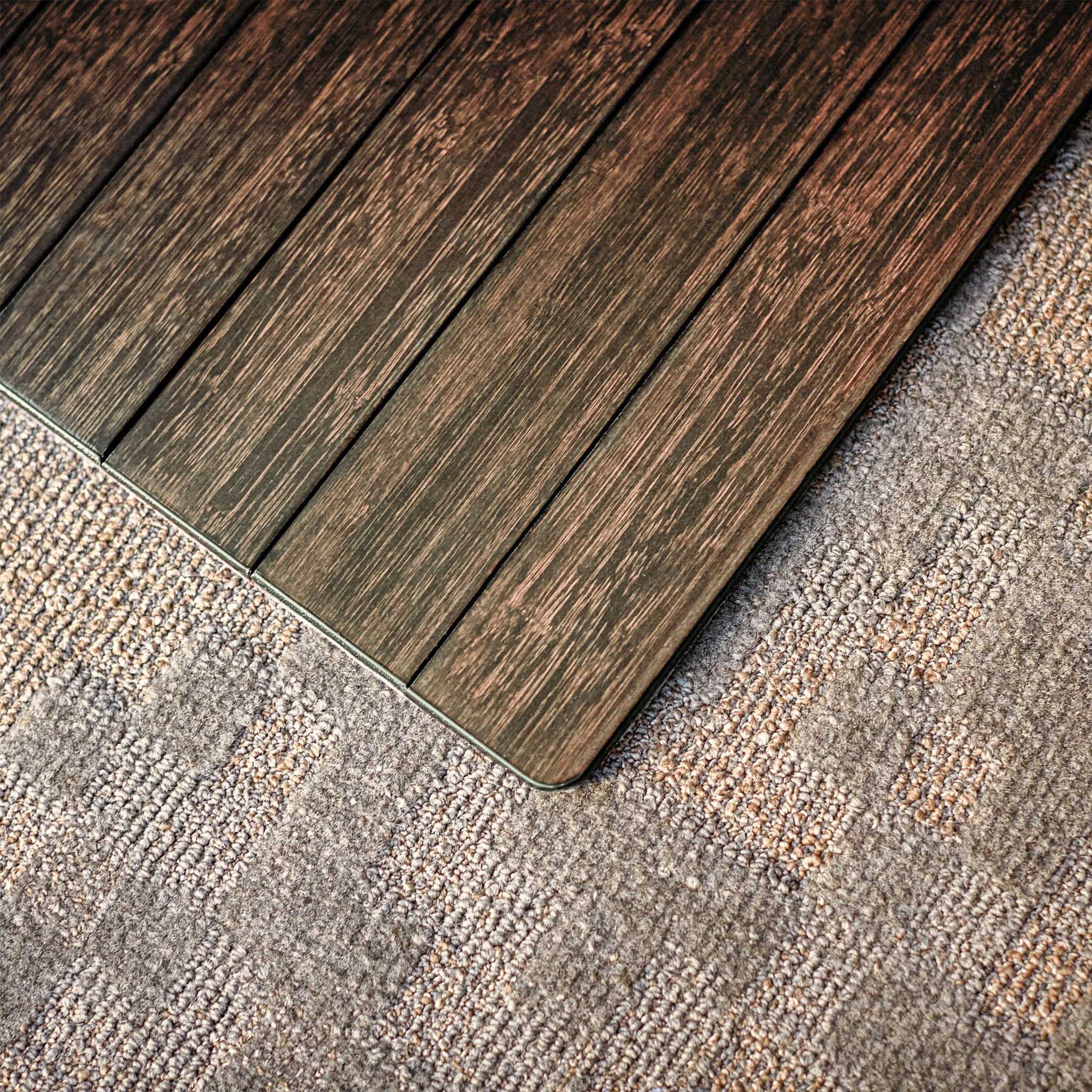 Standard Bamboo Chair Mat with Lip、mySite、neckold