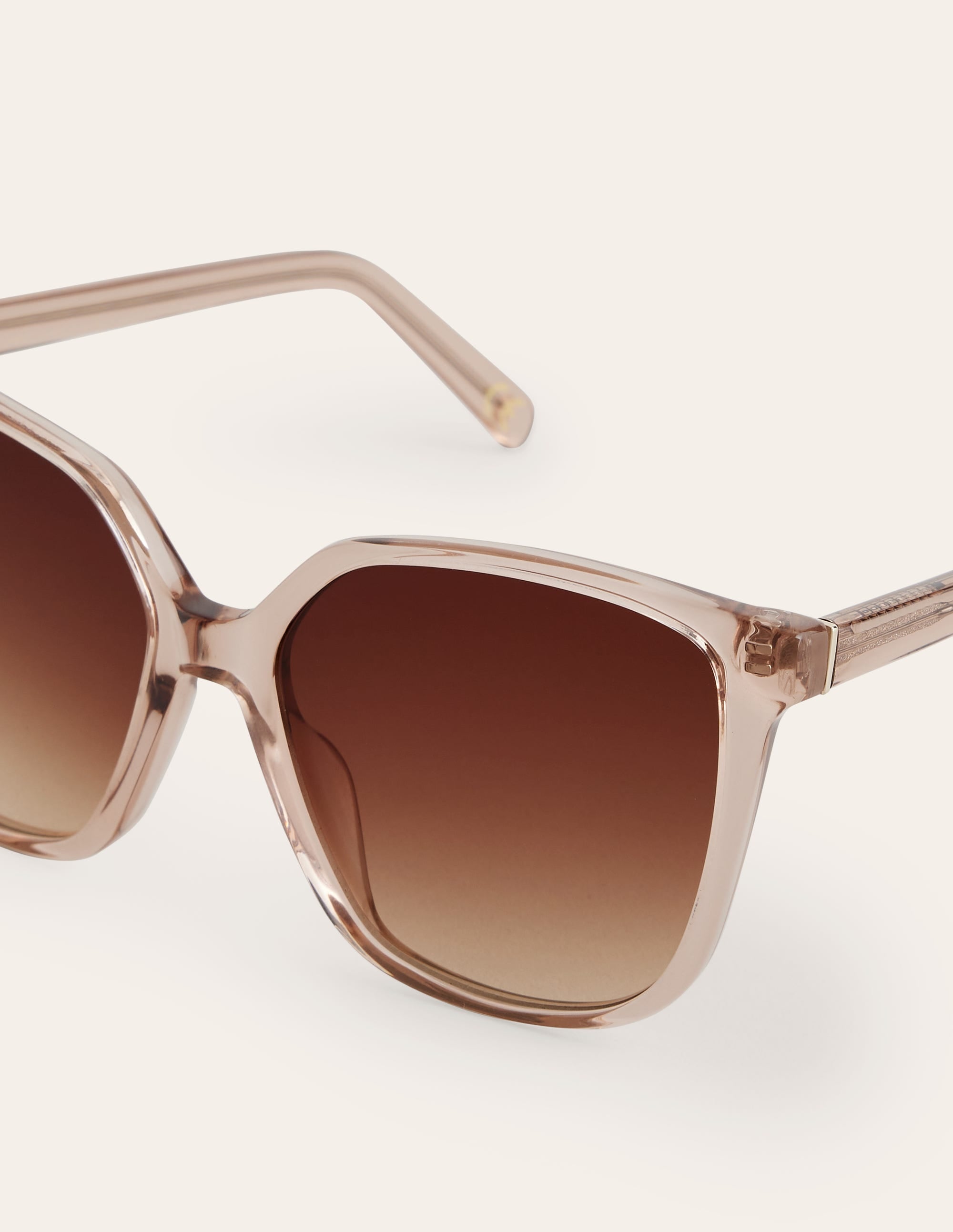  Thin D Frame Sunglasses-Nude、mySite、ashleygrahame