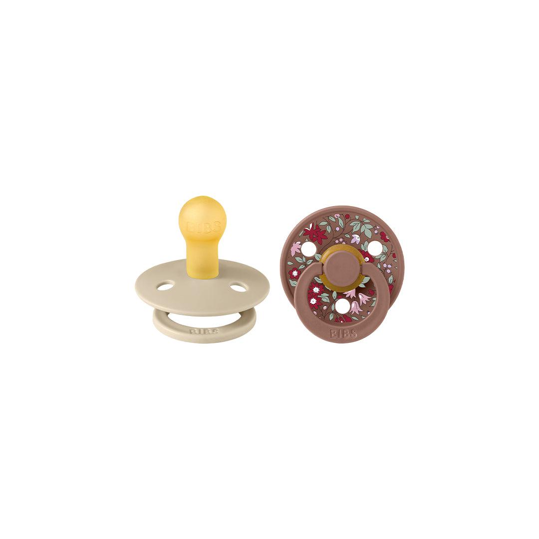 BIBS x Liberty Colour Pacifier - 2 Pack - Woodchuck Mix - Chamomile Lawn、mySite、merchandisen