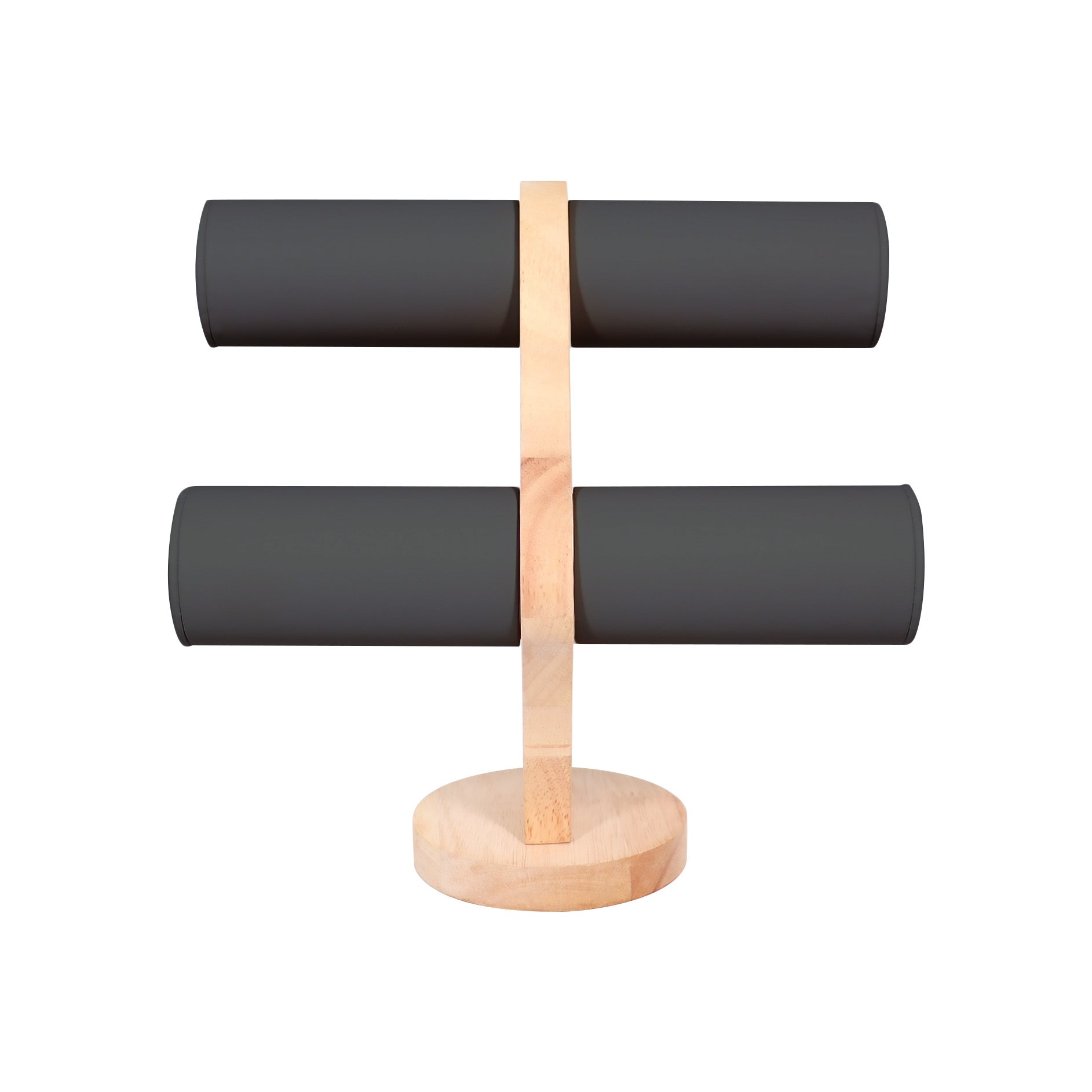 Natural Wood & Leather 2 Tier Bracelet Display / DSP0029、mySite、dreamappss