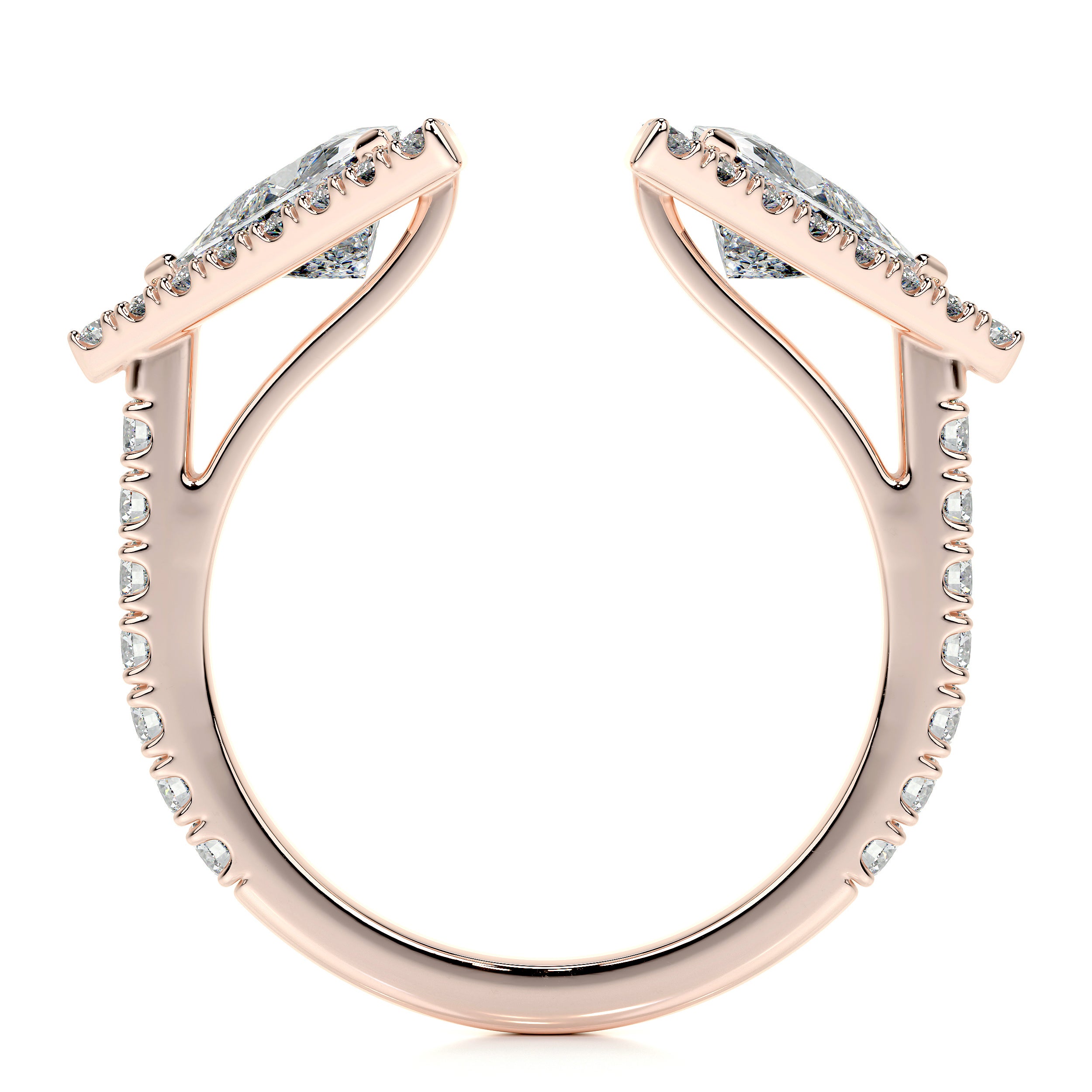 Jade Lab Grown Diamond Wedding Ring (1.5 carat) -14K Rose Gold、mySite、hinf8tx79