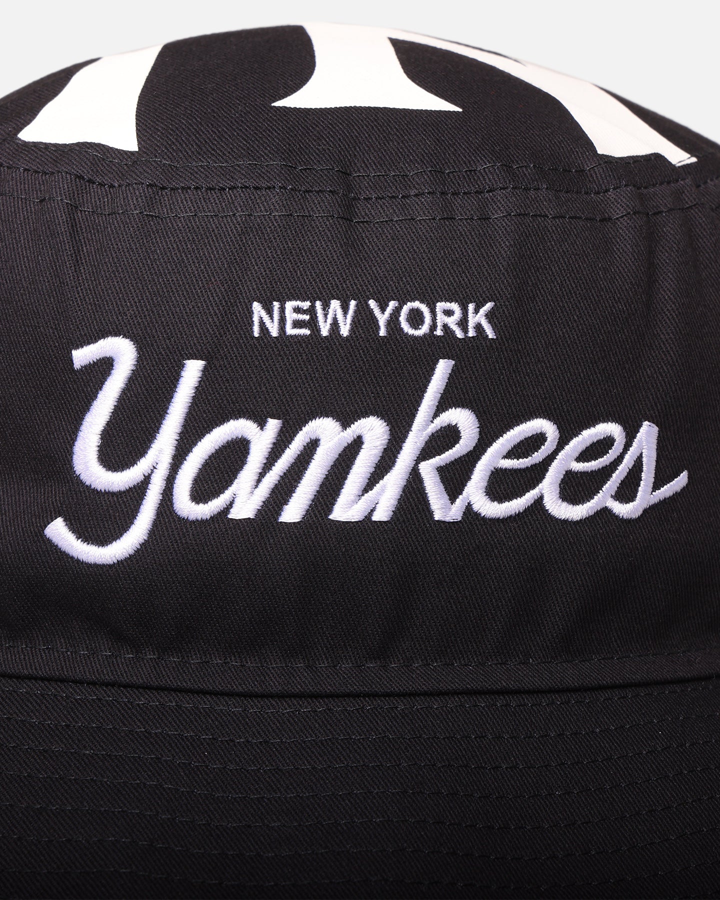 New Era New York Yankees 'Script' Bucket Hat Official Team Colour、mySite、zt4zffjzw