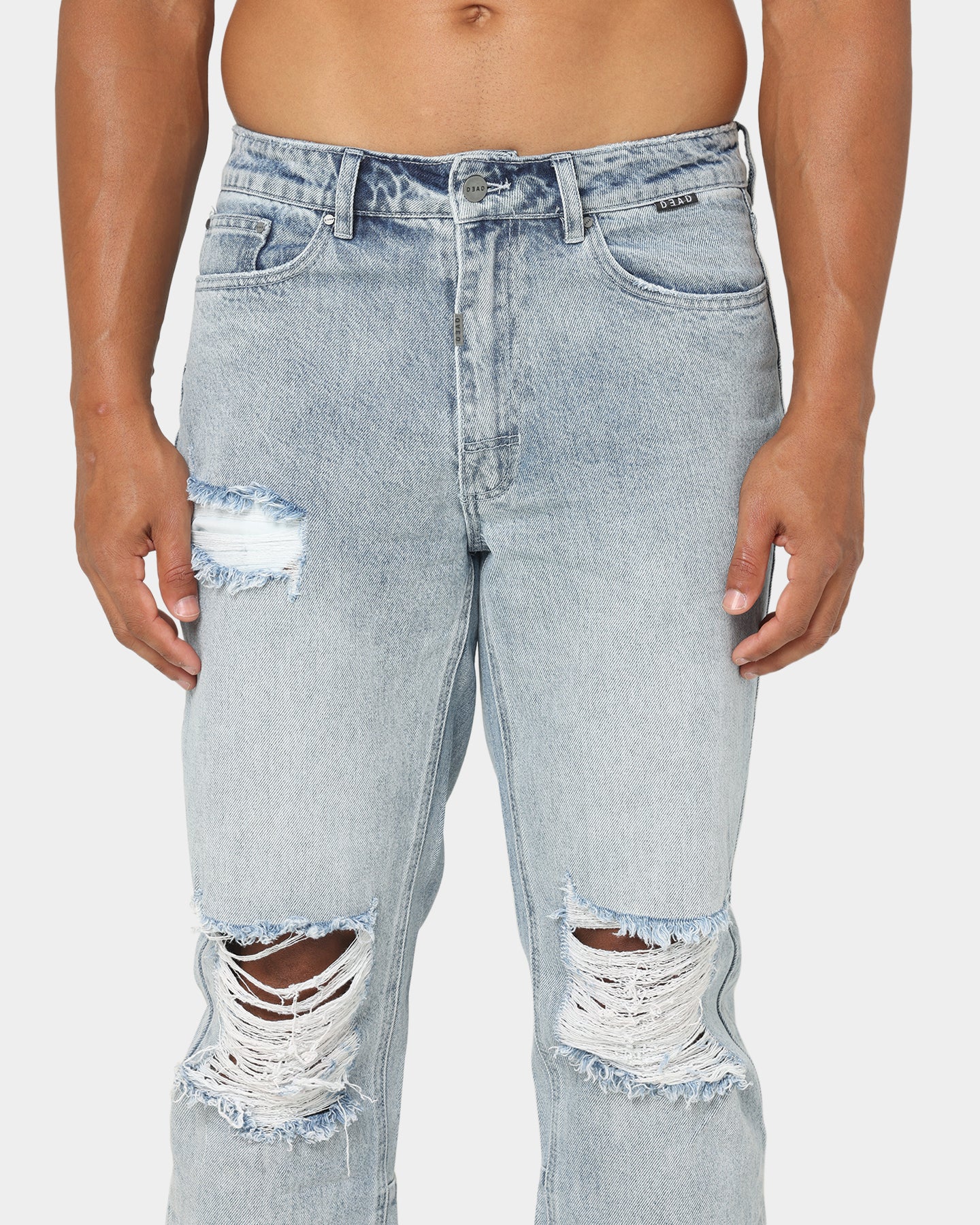 Dead Studios Relaxo Beaten Jeans Washed Indigo、mySite、zt4zffjzw