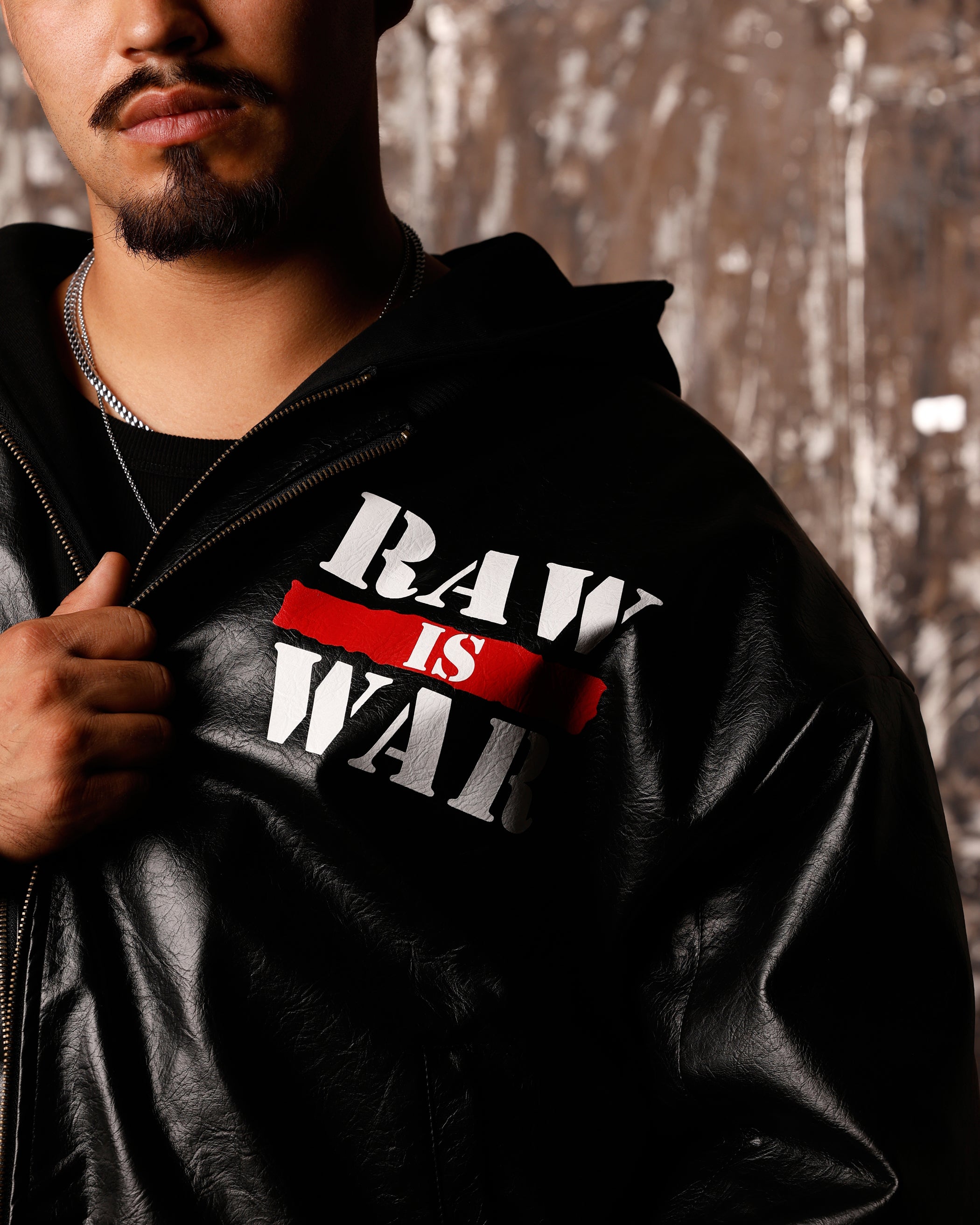 Loiter X WWE Raw Is War Jacket Black、mySite、zt4zffjzw