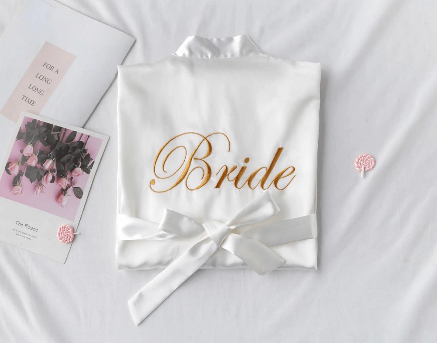  Bridesmaid & Bride Satin Robes、mySite、merchandisen