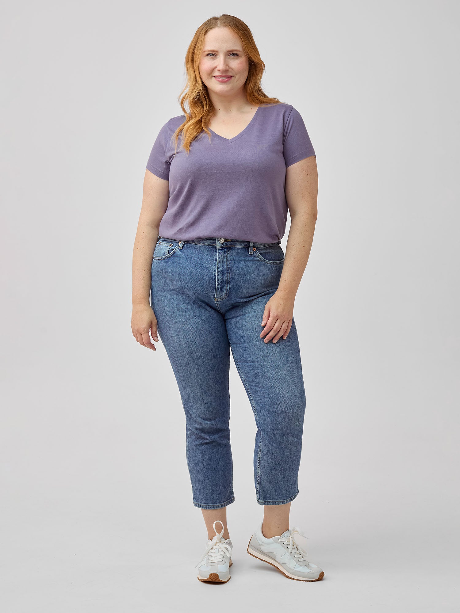  Women's Flint Purple V-Neck、mySite、ghnorth