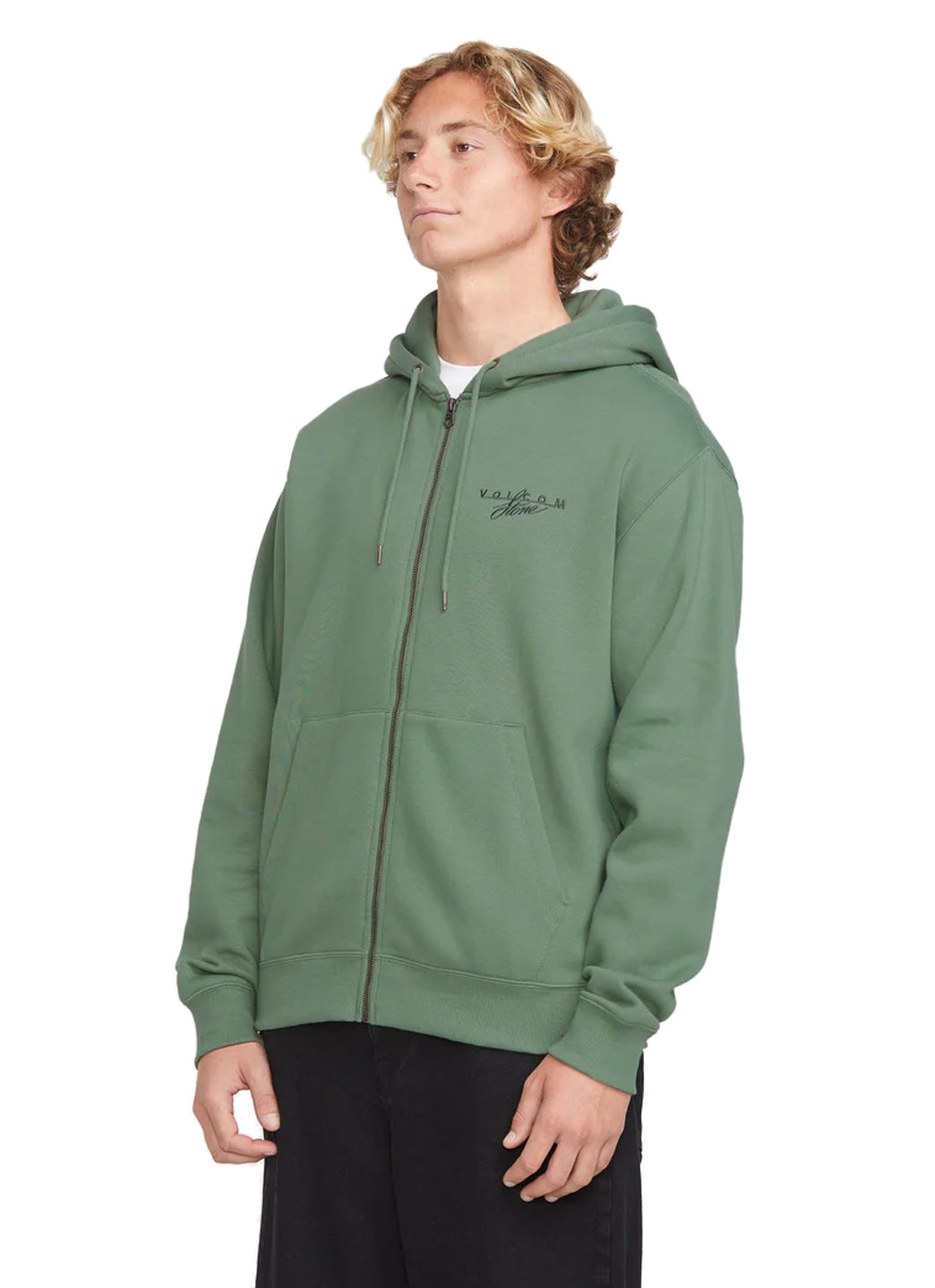 Volcom Men's Calmstone Zip Hoddie、mySite、noshort