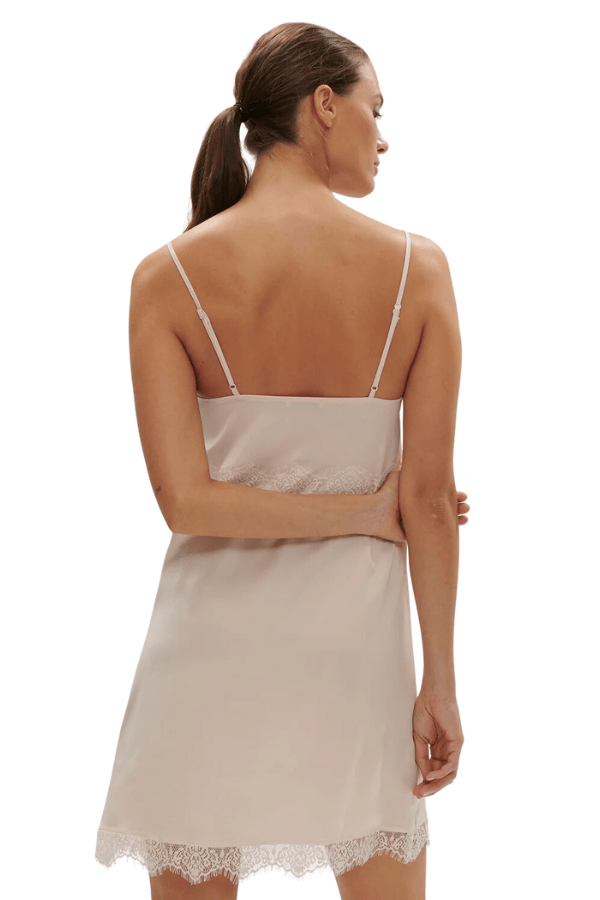 Satin Secrets Nightdress - Cream、mySite、bengalsvssteelers