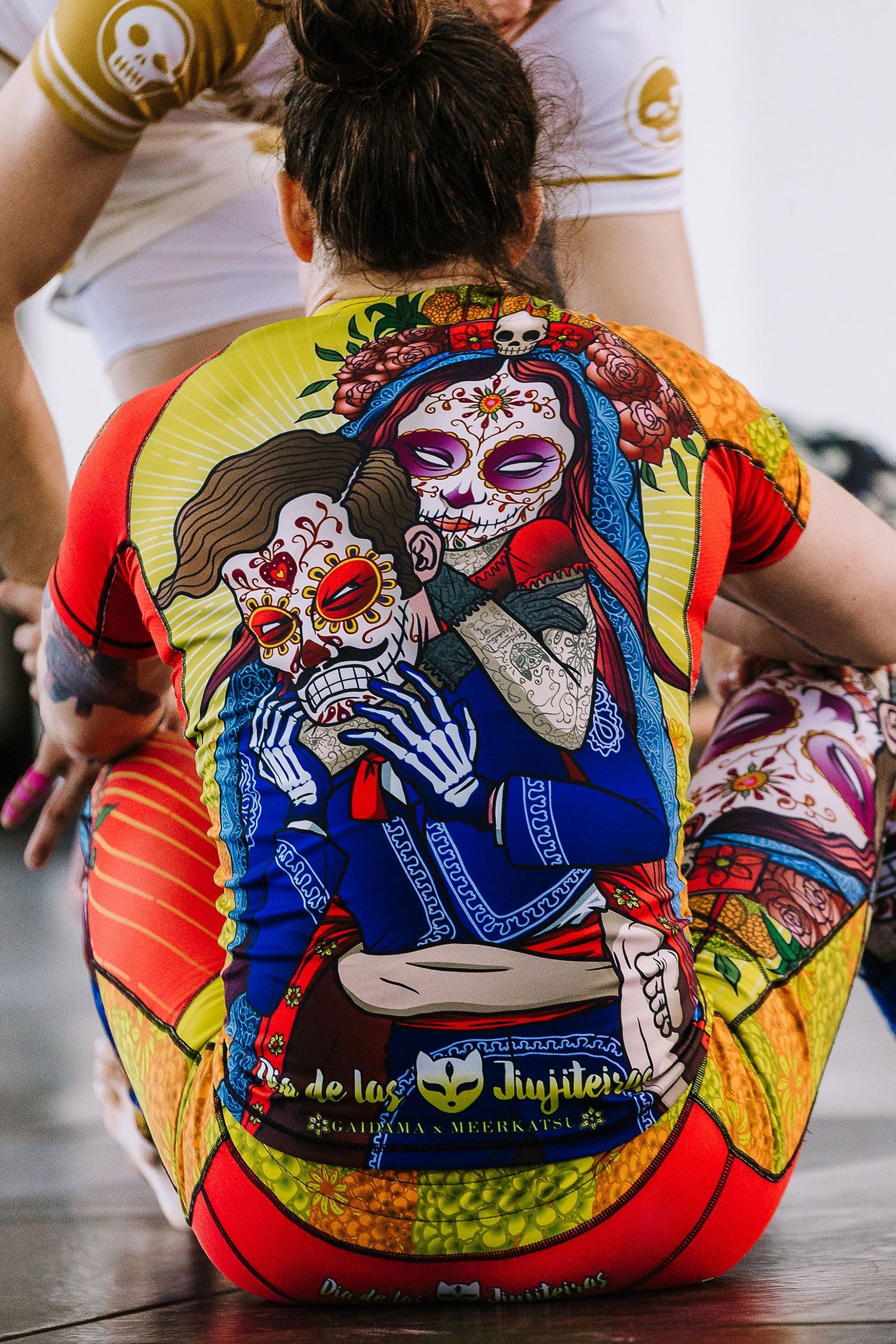 Women's Dia de las Jiujiteiras Jiu Jitsu Rashguard - Short Sleeve、mySite、gigharbornorthrealestate