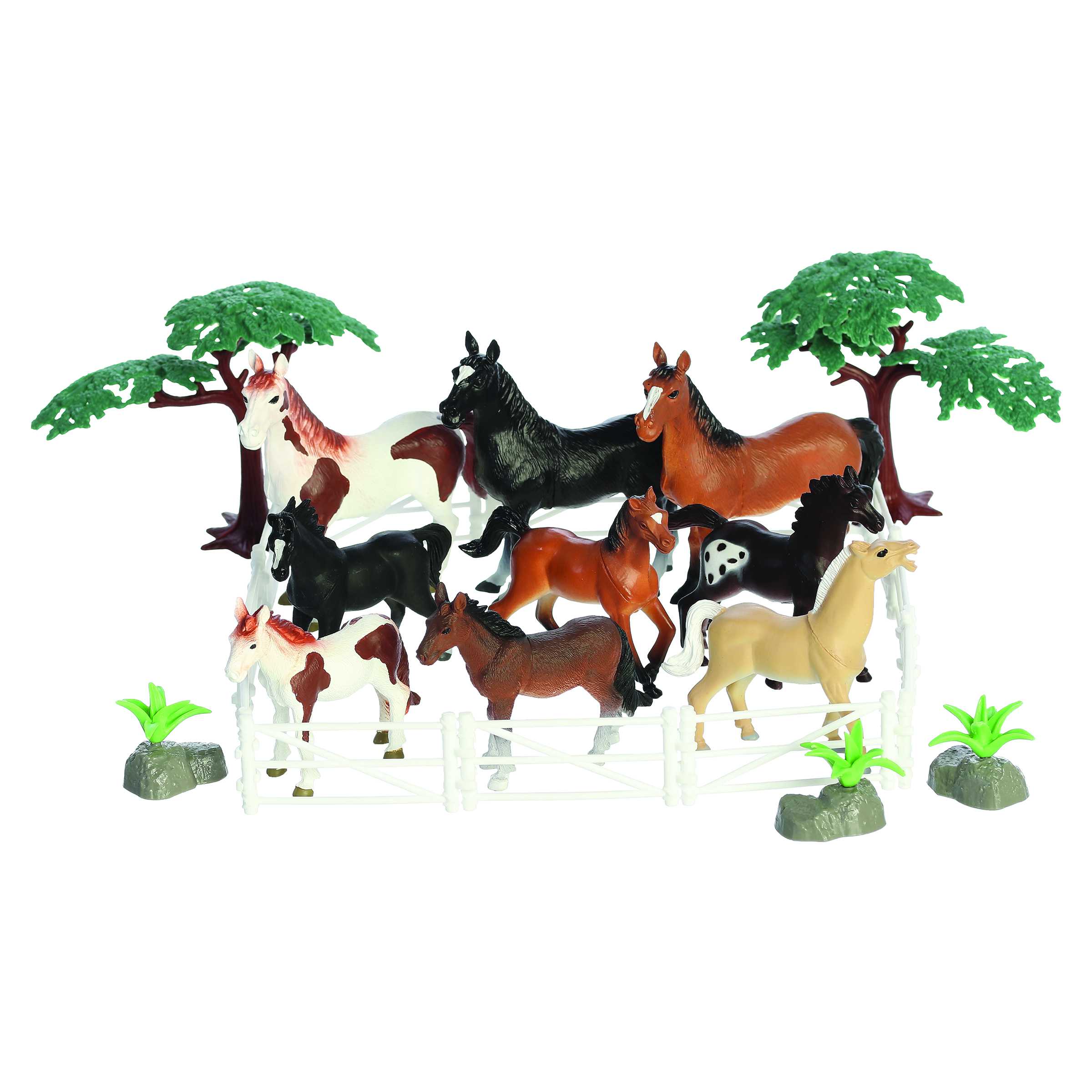 Aurora® Toys - Habitat™ - Horse Play Figure Set、mySite、g9winljtr