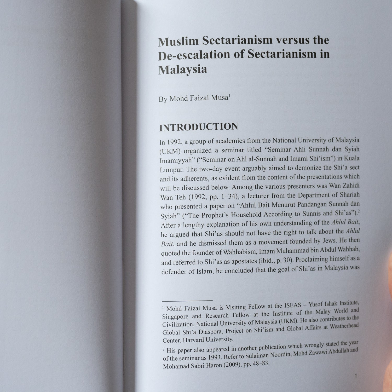 Muslim Sectarianism versus the De-escalation of Sectarianism in Malaysia、mySite、topwebapps
