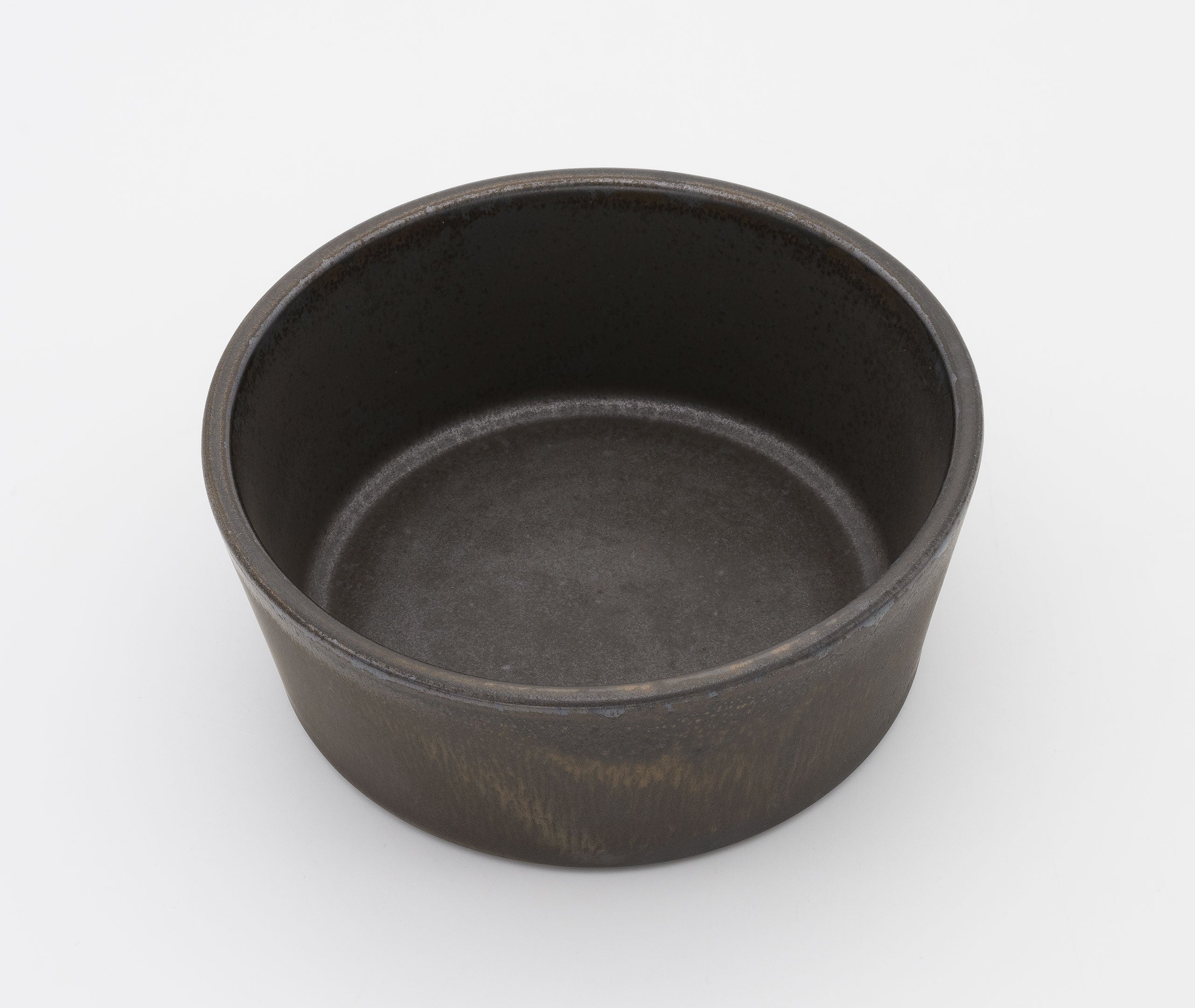 Glazed Stoneware Bowl Medium - Black、mySite、topwebapps