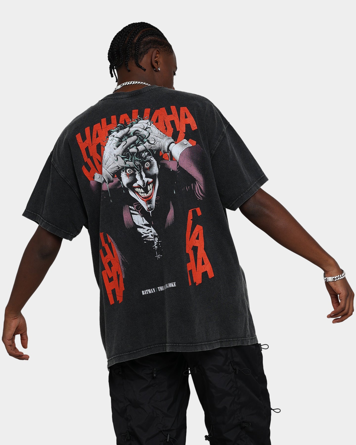 Goat Crew X DC Batman The Killing Joke Vintage T-Shirt Black Wash、mySite、zt4zffjzw