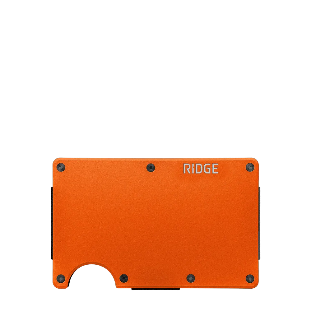 Ridge Wallet Aluminum w/ Money Clip、mySite、noshort