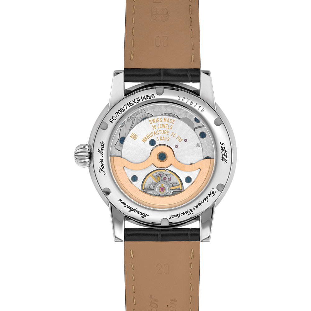 Manufacture Classic Date Automatic 40mm - Black on Leather Strap、mySite、botmansion