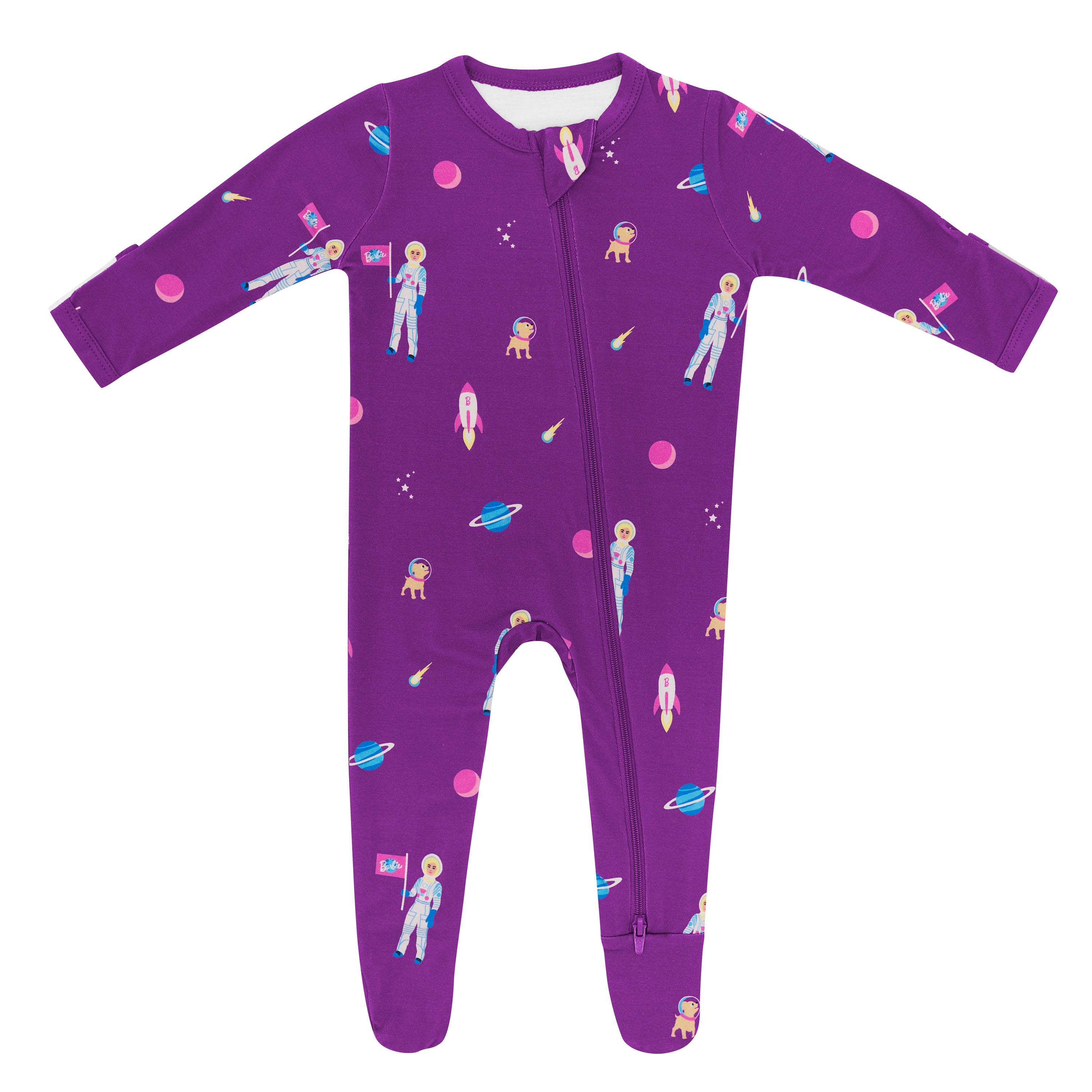  Zippered Footie in Barbie™ Astronaut、mySite、layawaytickets