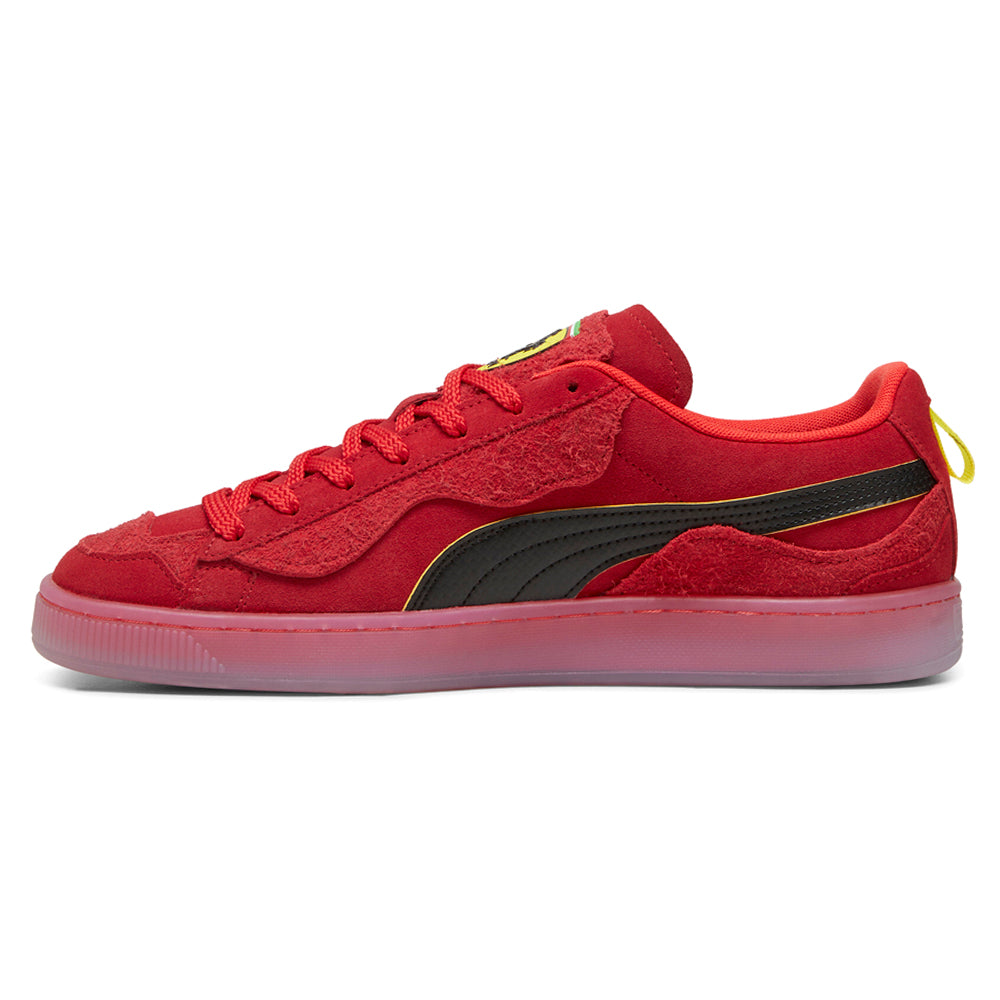 Scuderia Ferrari Suede Trippy Lace Up Sneakers、mySite、gtrtttuynbv