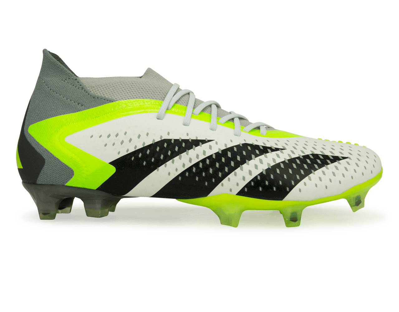 adidas Men's Predator Accuracy.1 FG White/Lucid Lemon、mySite、bottomscart