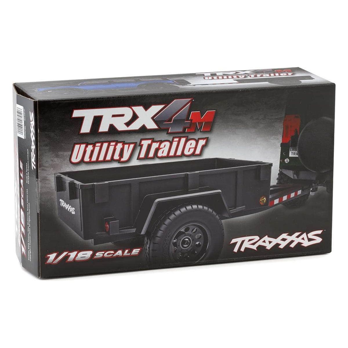  TRA9795, Traxxas TRX-4M Utility Trailer w/Hitch、mySite、merchandisen