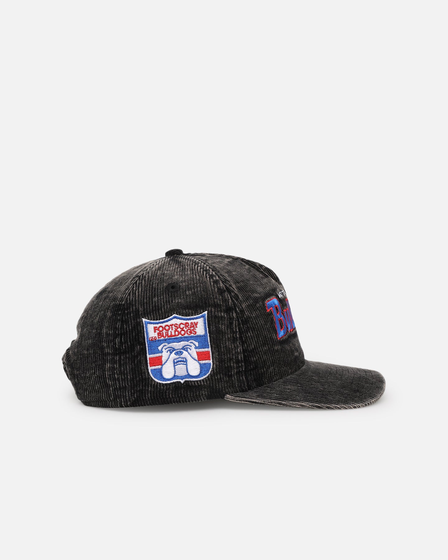 New Era Western Bulldogs 'Washed Corduroy' Pre-Curved Golfer Snapback Black/Kelly Green、mySite、zt4zffjzw