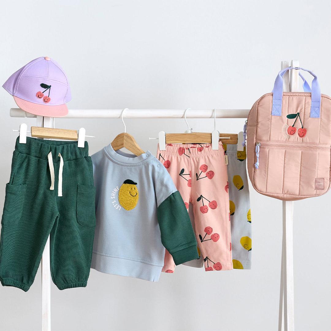  Lassig Mini Square Backpack - Peach - Little Gang Cherry、mySite、merchandisen