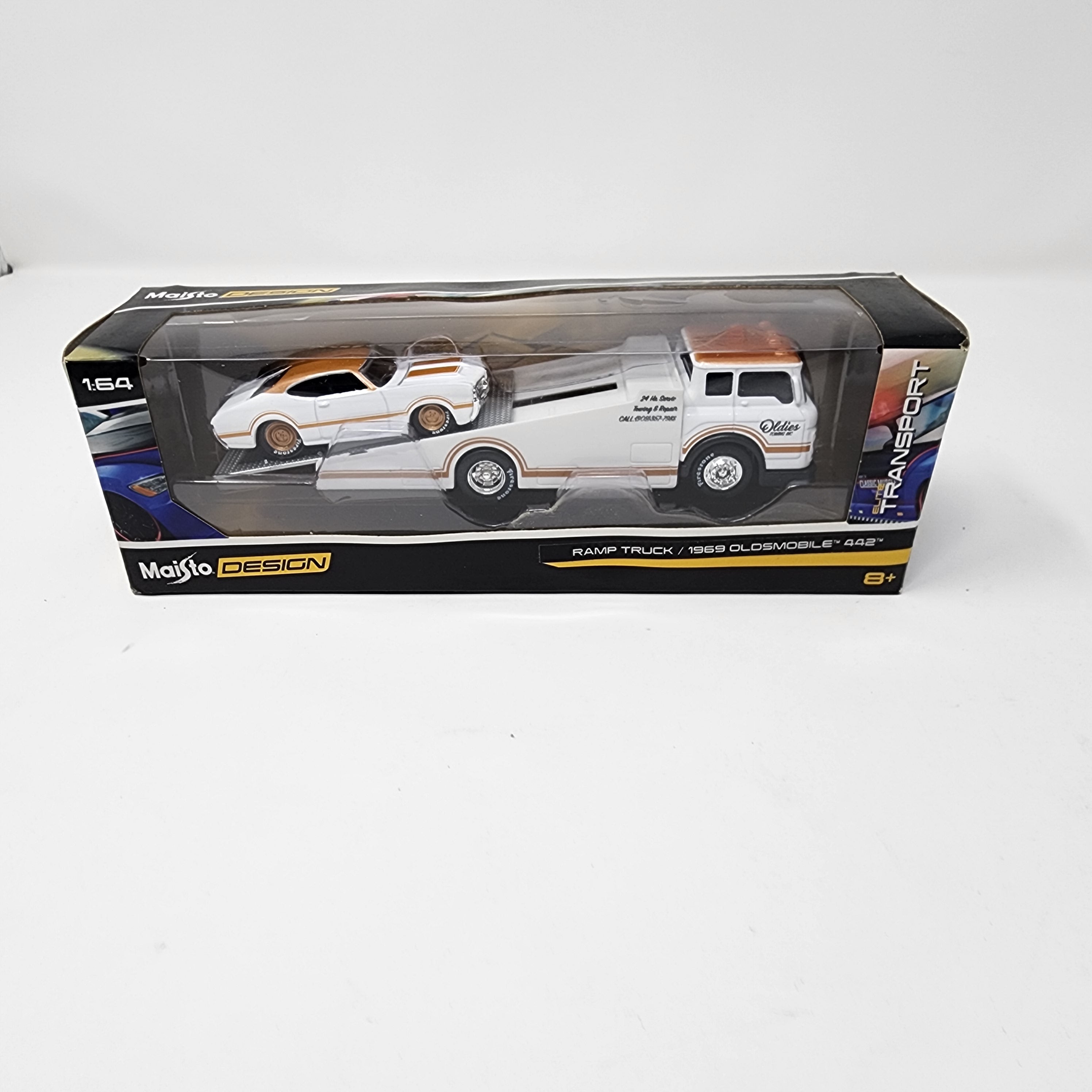 Ramp Truck / 1969 Oldsmobile 442 * Maisto Design Transport、mySite、hgirdovlk