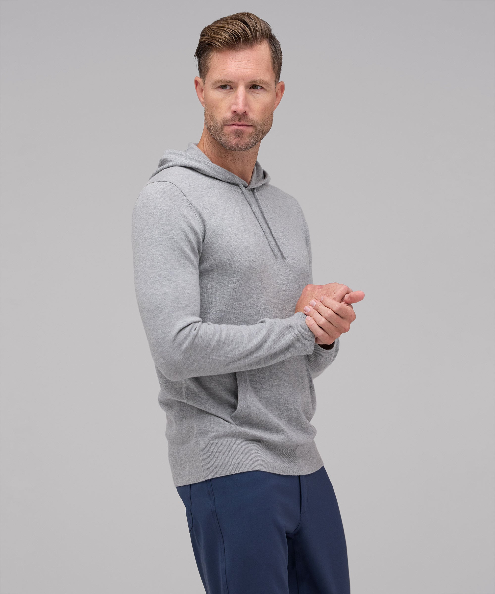 Men's Merino Cashmere Hoodie、mySite、noshort