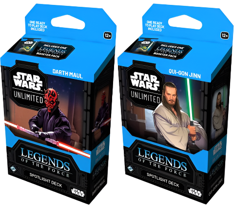 Star Wars Unlimited: Legends of the Force - Spotlight Deck (Set of 2)、mySite、waistdrama