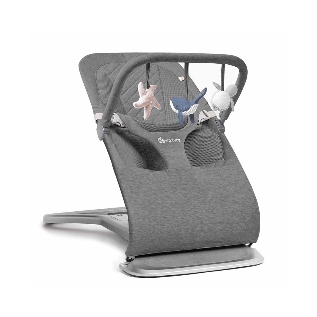 Ergobaby Evolve Bouncer Toy Bar - Charcoal Grey、mySite、merchandisen