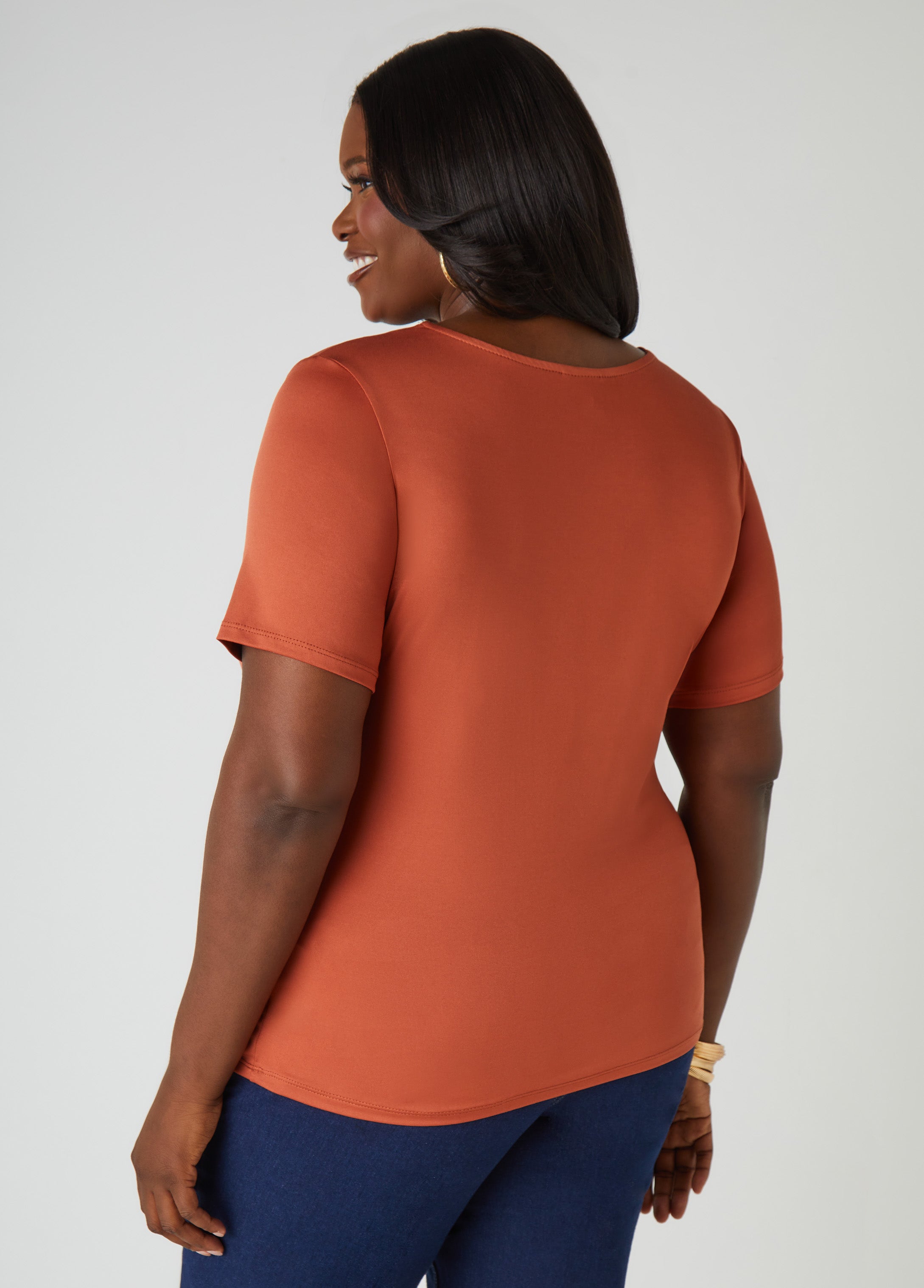 Cutout Stretch Knit Top、mySite、bengalsvssteelers