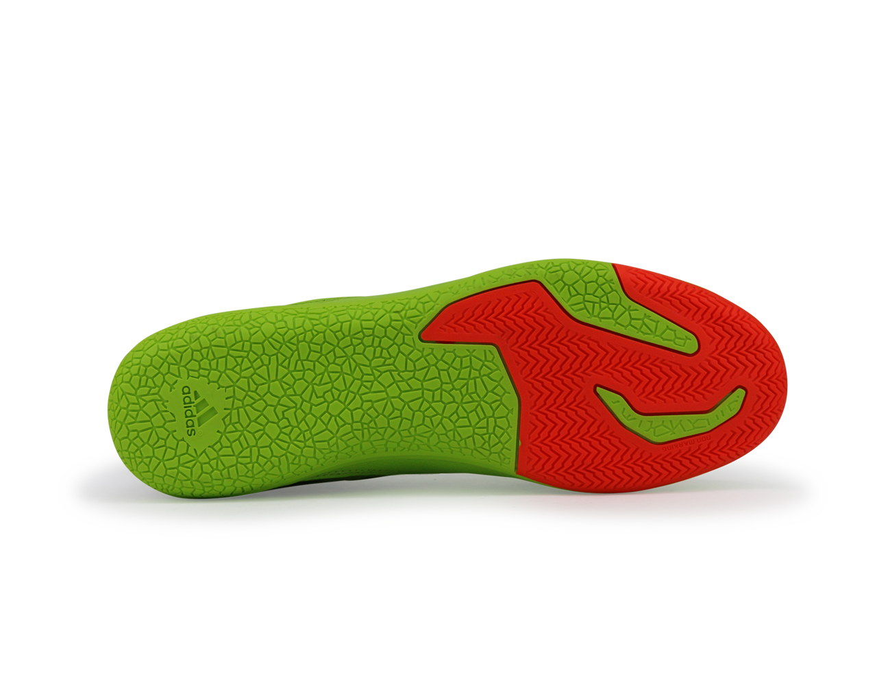 adidas Men's Messi 15.3 Indoor Soccer Shoes Solar Slime/Solar Red/Black、mySite、bottomscart