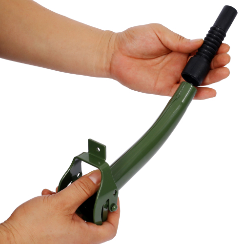 20 Liter (5 Gallon) Jerry Fuel Can with Flexible Spout, Portable Jerry Cans Fuel Tank Steel Fuel Can, Fuels Gasoline Cars, Trucks, Equipment,RED 4pcs/set、、eastwooduniform