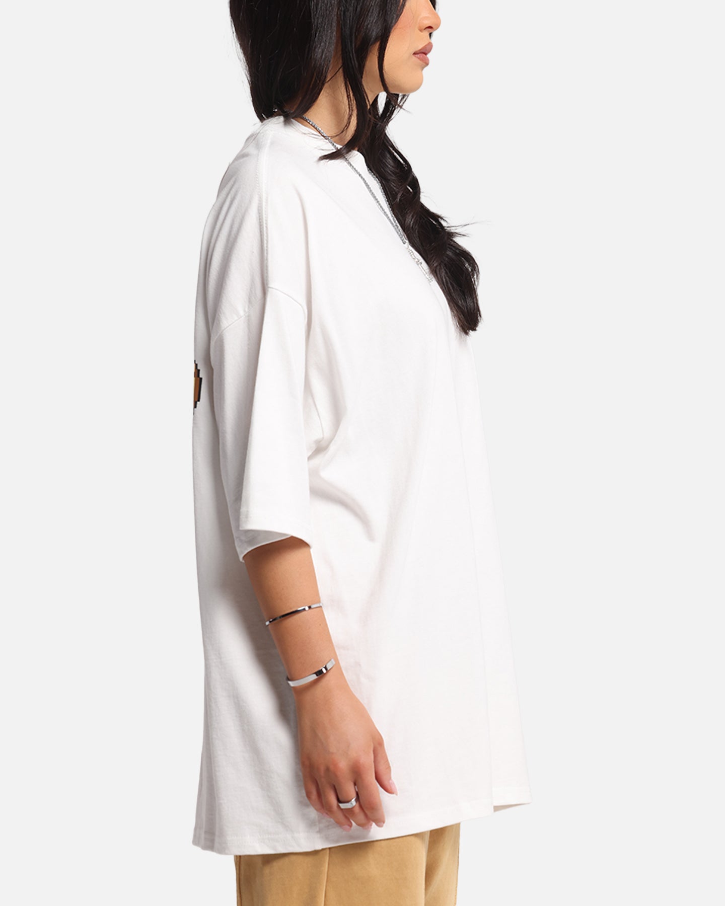 Carre Level Up Mock Neck T-Shirt Off White、mySite、zt4zffjzw