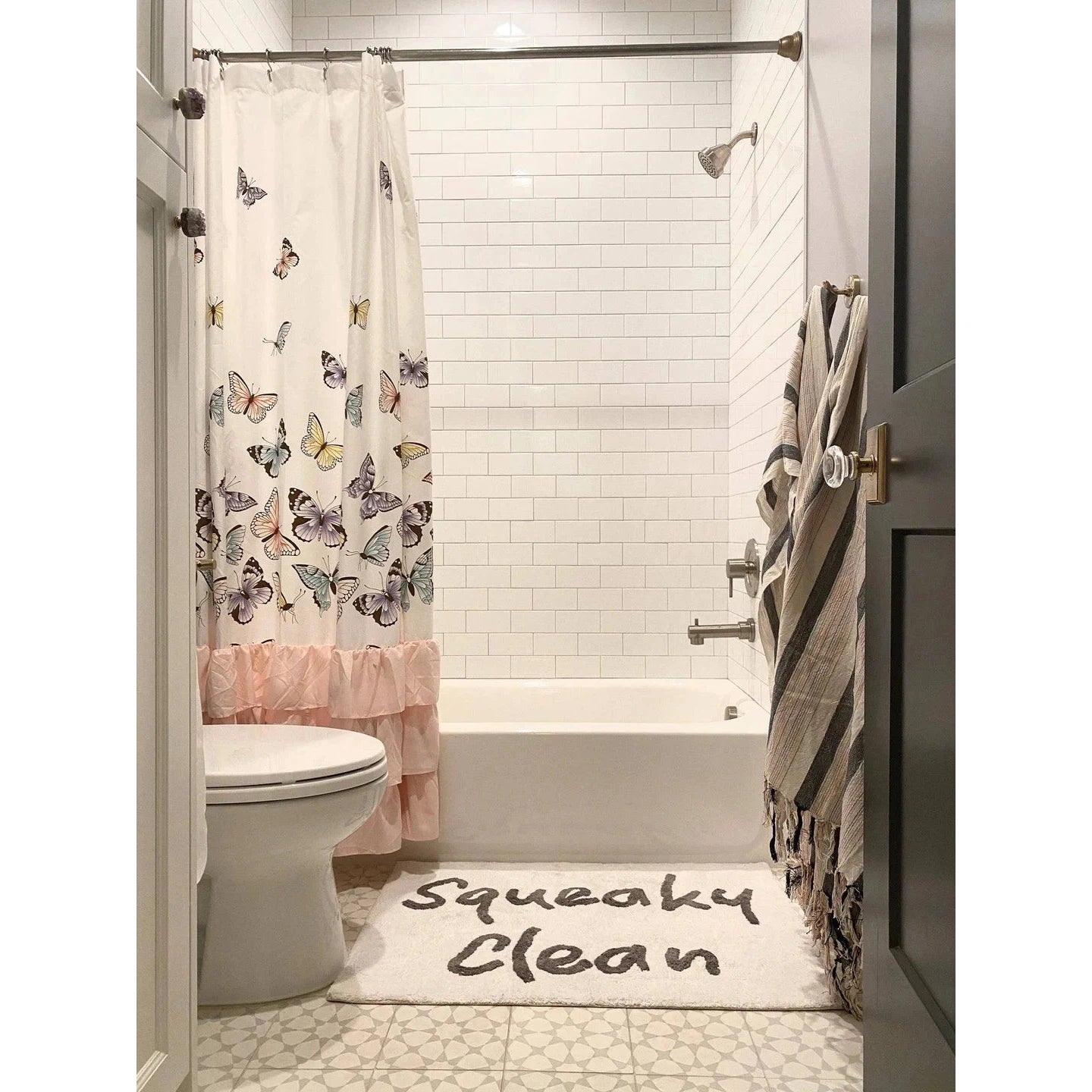Squeaky Clean Washable Cotton Bath Mat、mySite、gigharbornorthrealestate