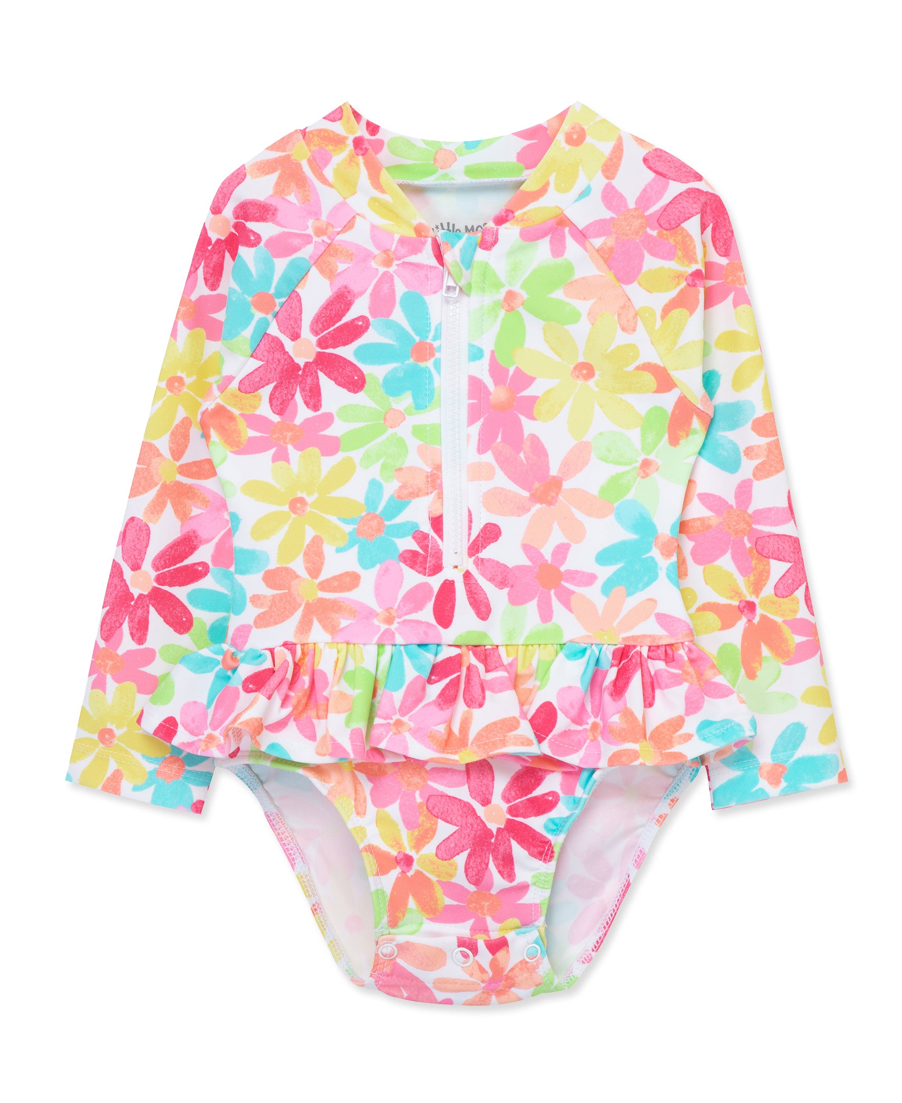  Multi Floral 1-Piece Rashguard Swimsuit (2T-4T)、mySite、layawaytickets
