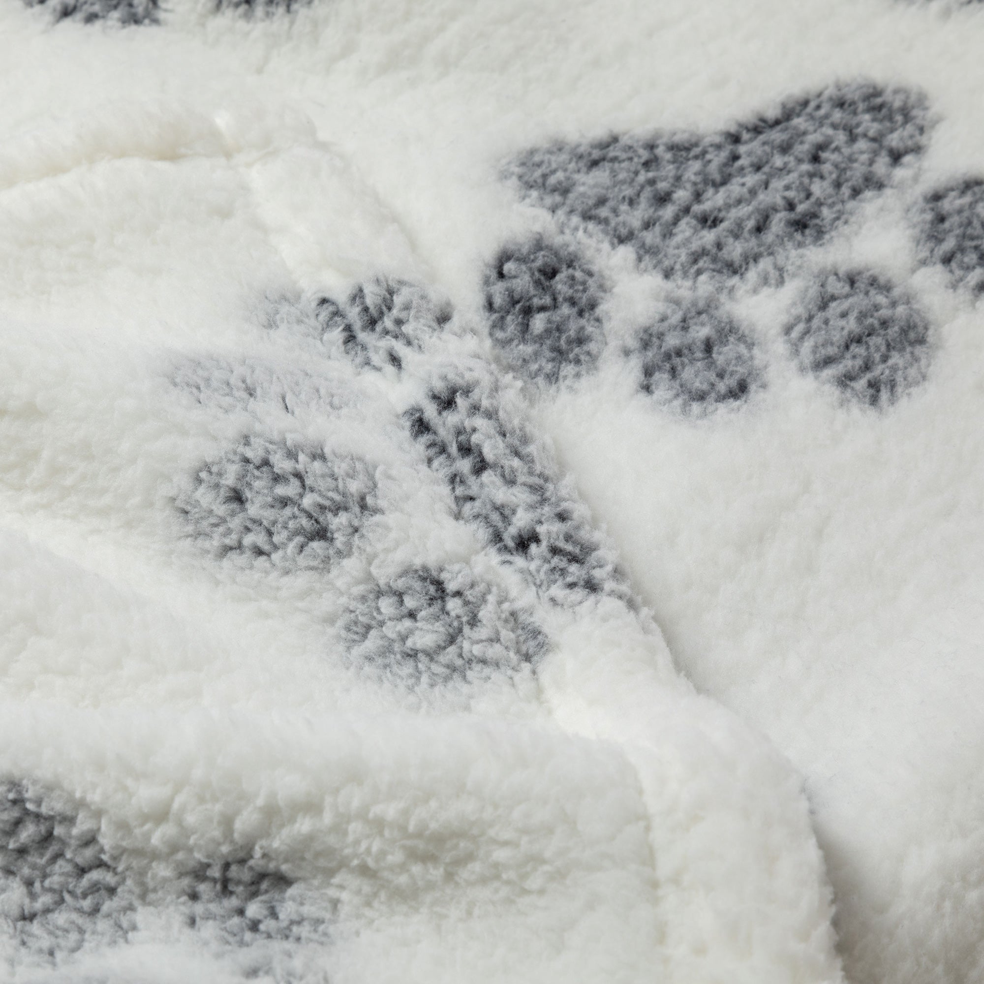 Paws I Love You Plush Sherpa Fleece Pet Blanket、mySite、camillekostekn