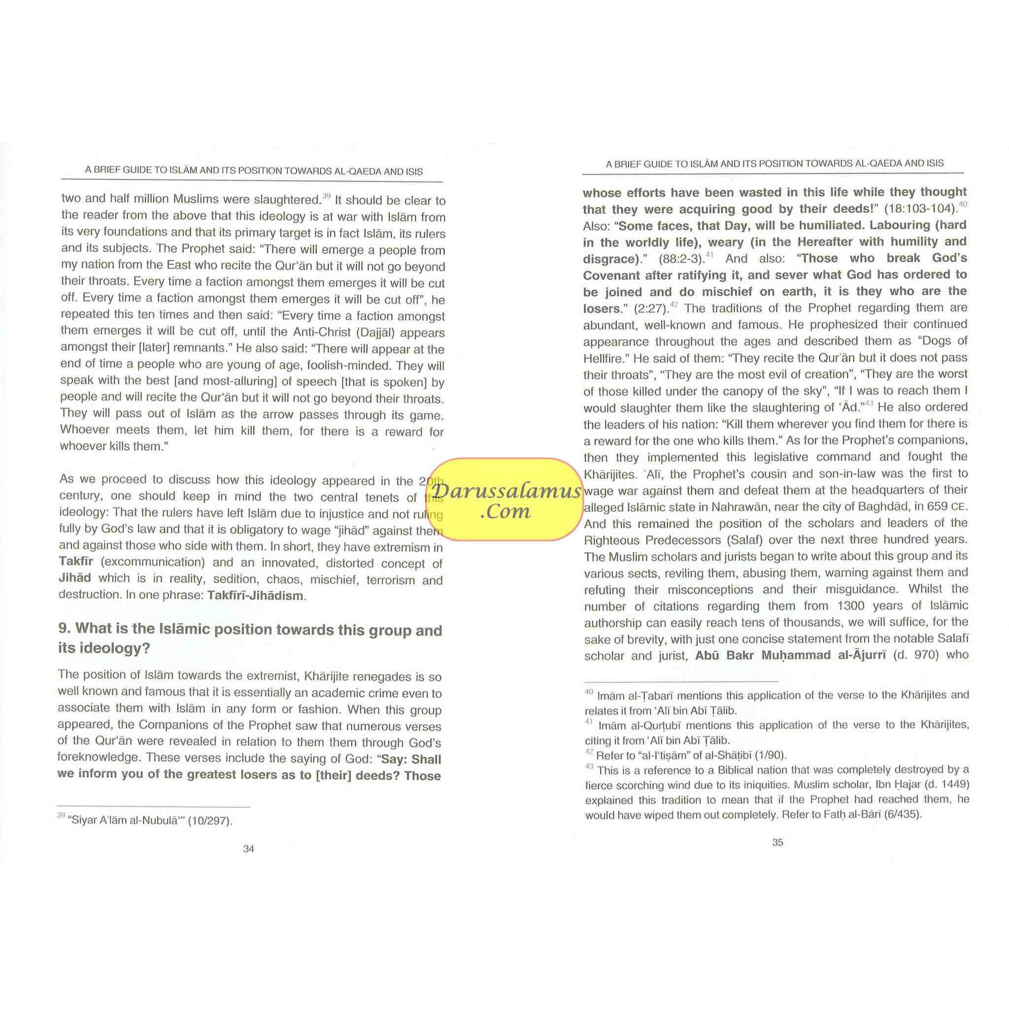 A Brief Guide To Islam And Its Position Towards Al-Qaeda & ISIS By Abu Iyaad Amjad Bin Muhammad Rafiq、mySite、topwebapps