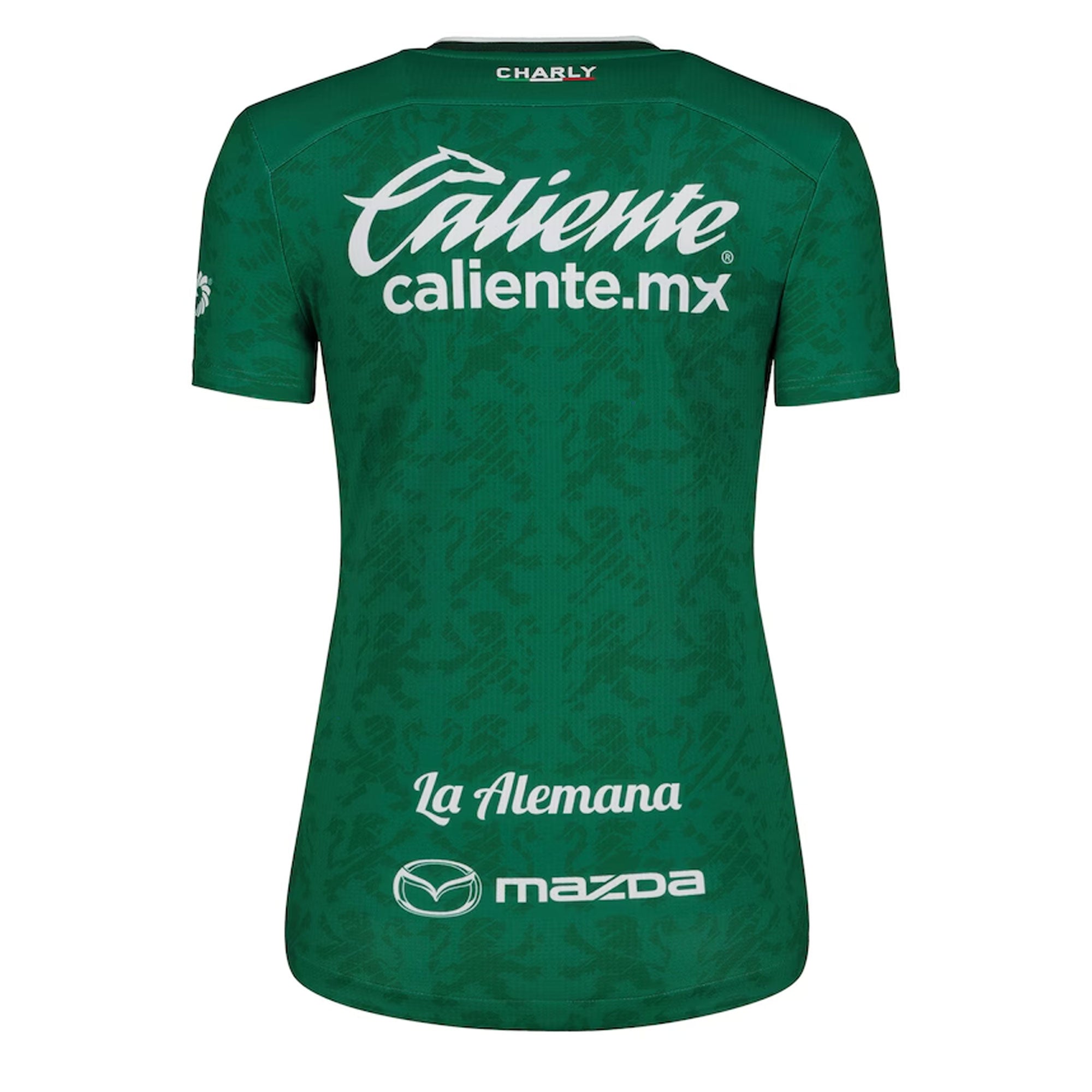 Charly Women's Leon 2024/25 Authentic Home Jersey Green/White、mySite、bottomscart