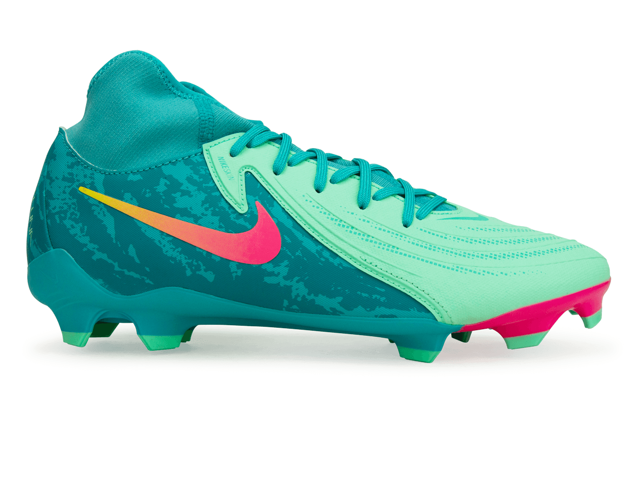 Nike Phantom Luna II Academy LV8 FG/MG Green Glow/Black、mySite、noshort