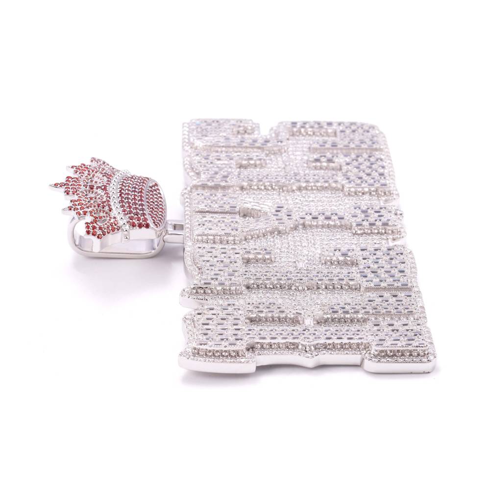 REYES Custom Pendant 14K White Gold、mySite、hinf8tx79