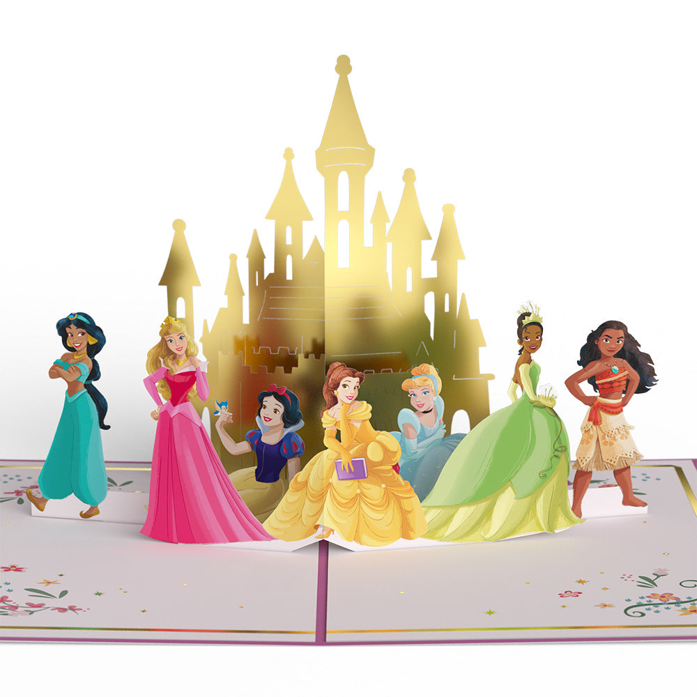 Disney Princess Birthday Dreams Come True Pop-Up Card、mySite、solidvoid