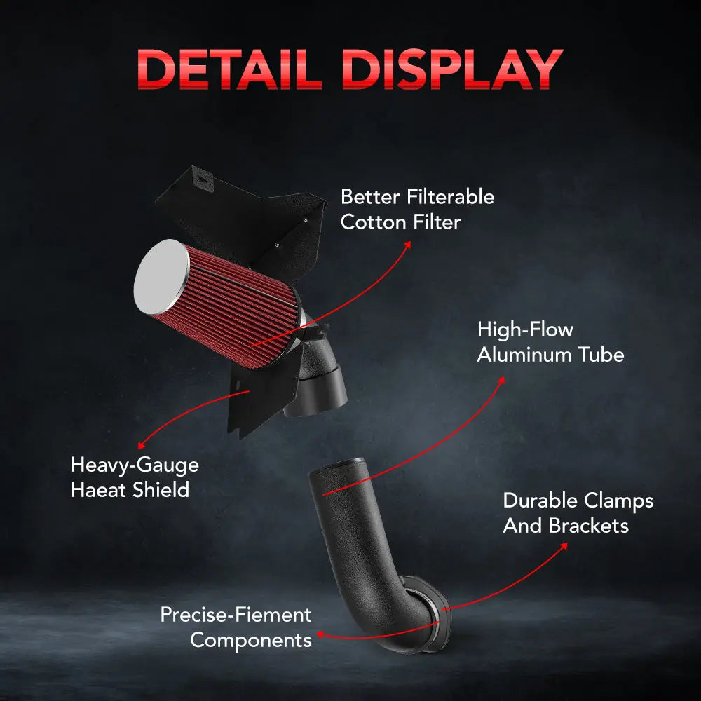 Cold Air Intake For 2006-2009 Ford Mustang GT/Bullitt 4.6L V8 GAS SOHC、mySite、nflplayoffbracketp