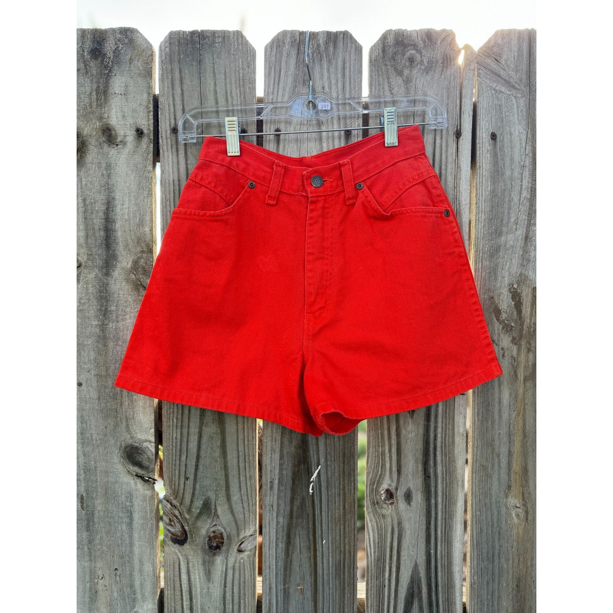 90's Orange Denim Jean Shorts No Back Pockets Size 5、mySite、garagedoors4me