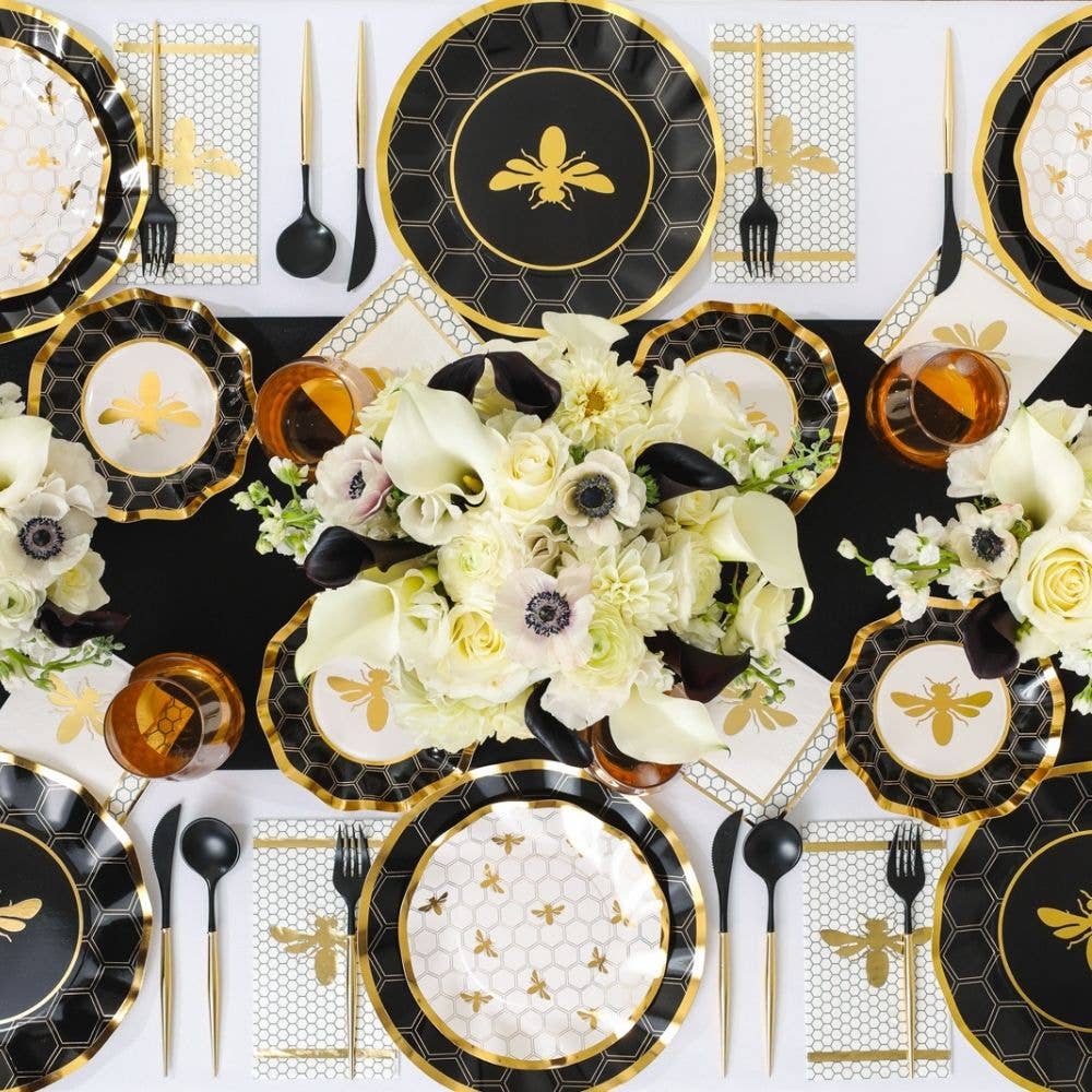 Honey Bee Cocktail Napkins - Set of 20、mySite、topwebapps