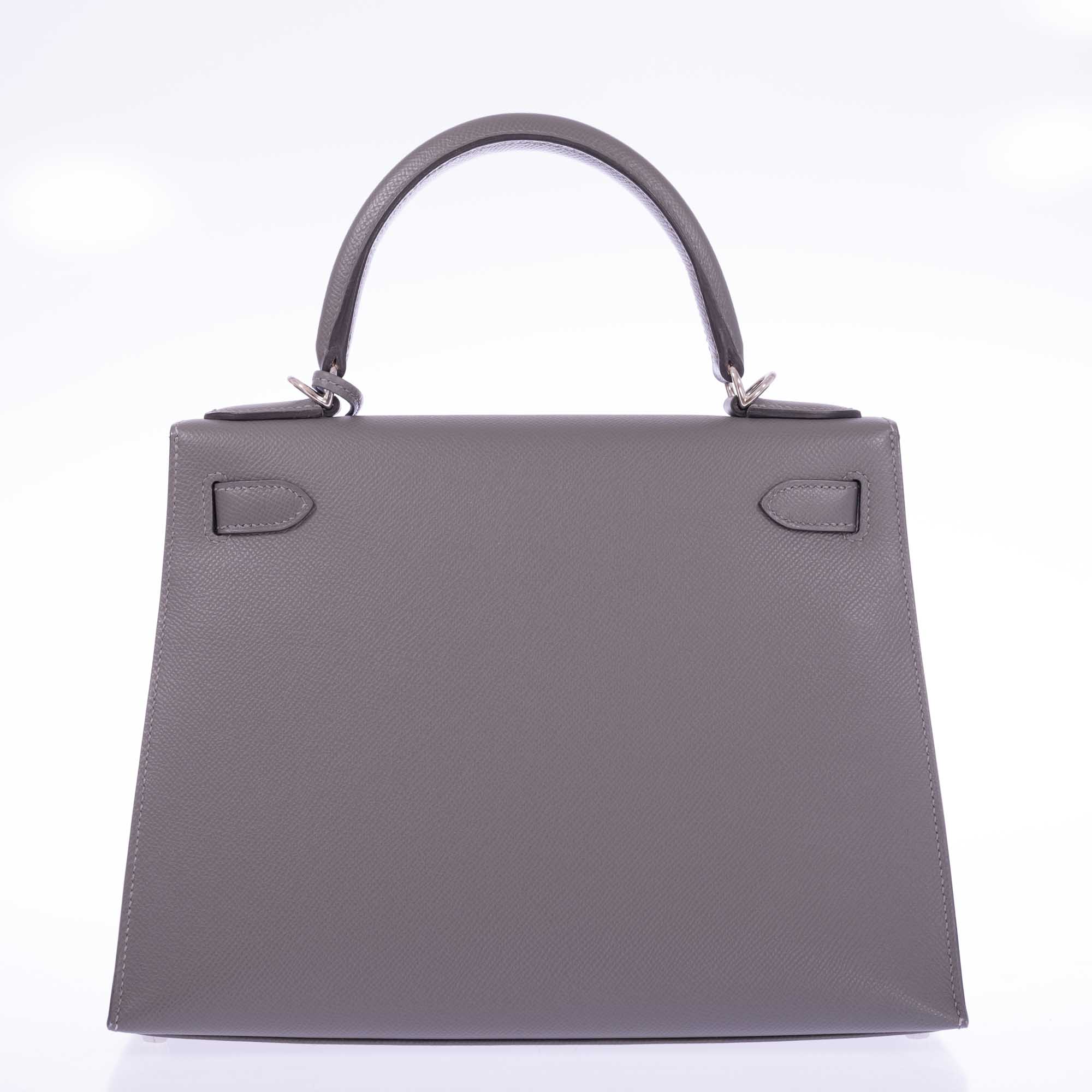 Hermès Kelly 28 Sellier Etain Epsom Palladium Hardware、mySite、garminoutage.com