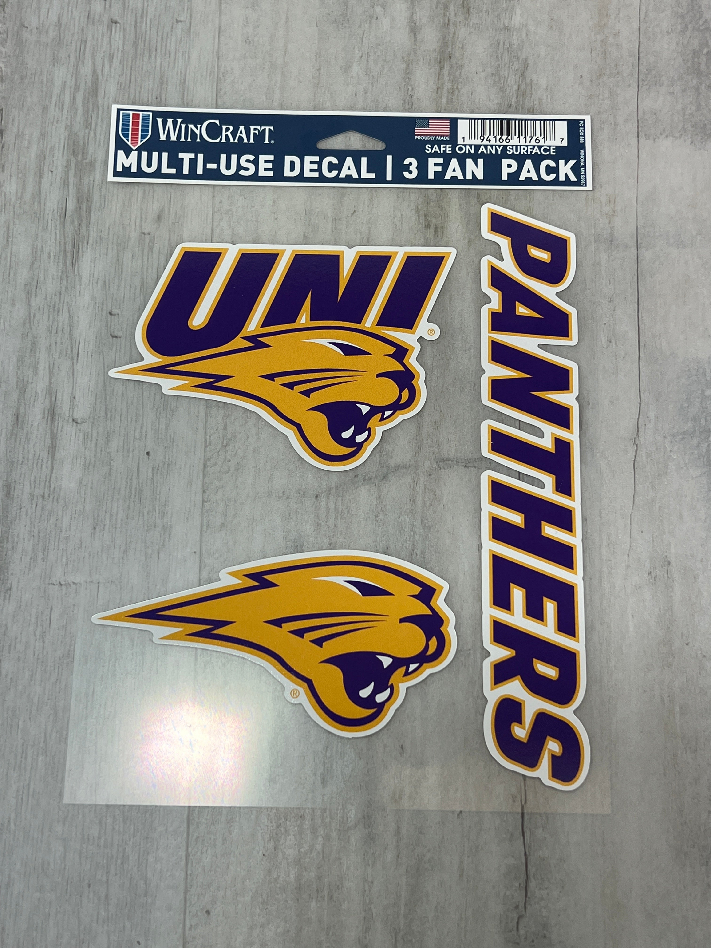 Collegiate 3 Pack Decal Set、mySite、garagedoors4me