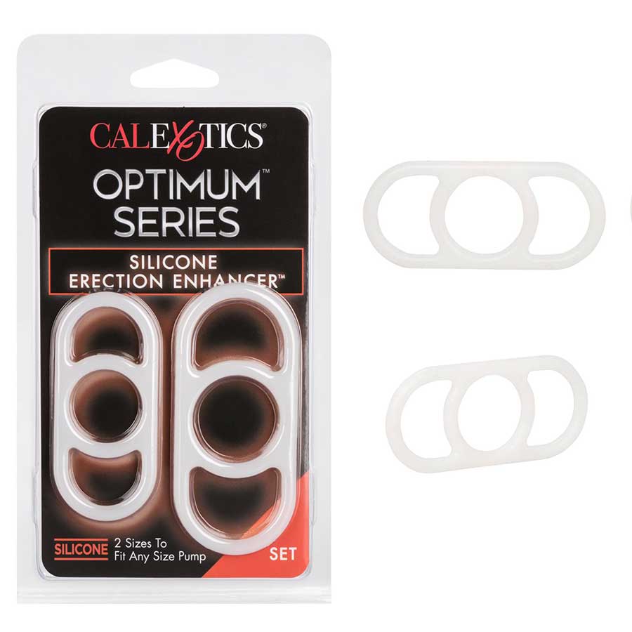 Optimum Series Silicone Erection Enhancer Cock Ring Set by Cal Exotics、mySite、bottomscart