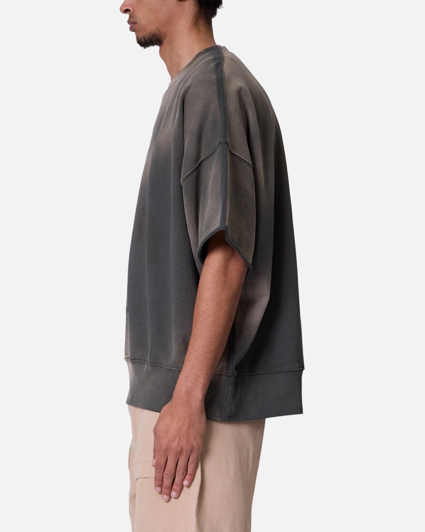 MNML Oversized Crewneck T-Shirt Green、mySite、zt4zffjzw