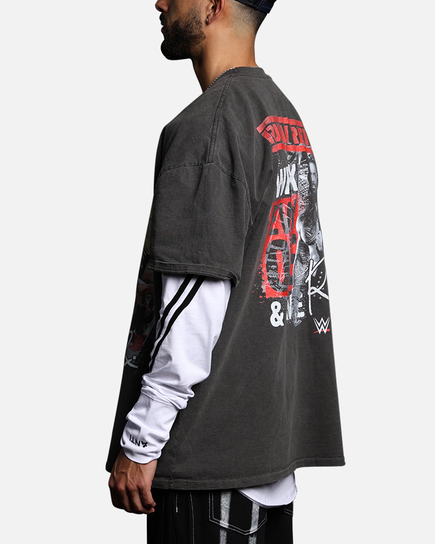 Culture Kings X WWE Roman Reigns Vintage T-Shirt Black Wash、mySite、zt4zffjzw